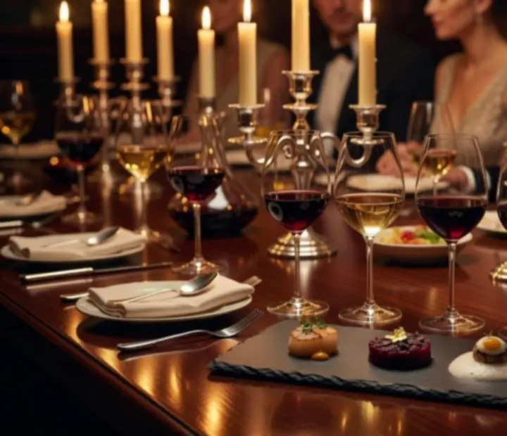 Degustacja win i dań degustacyjnych przy świecach w Nova Stivo.